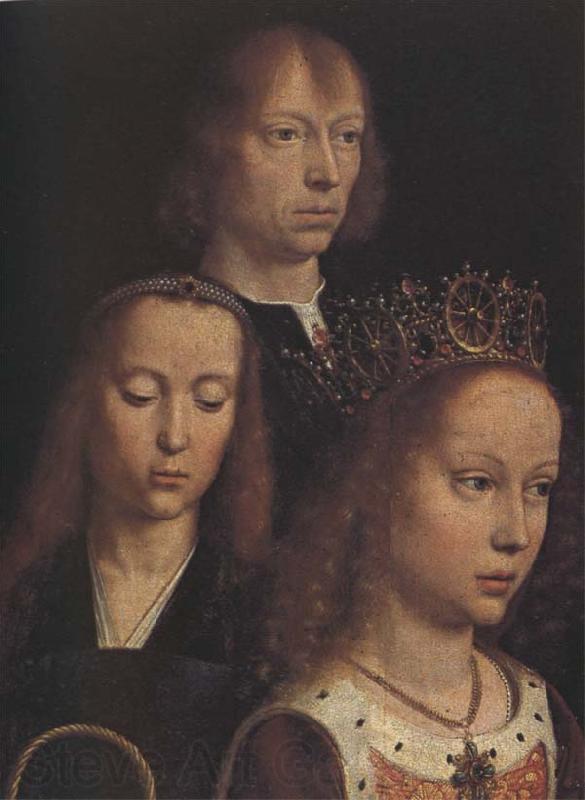 Gerard David Detail from the Virtgo ivter Virgines Spain oil painting art